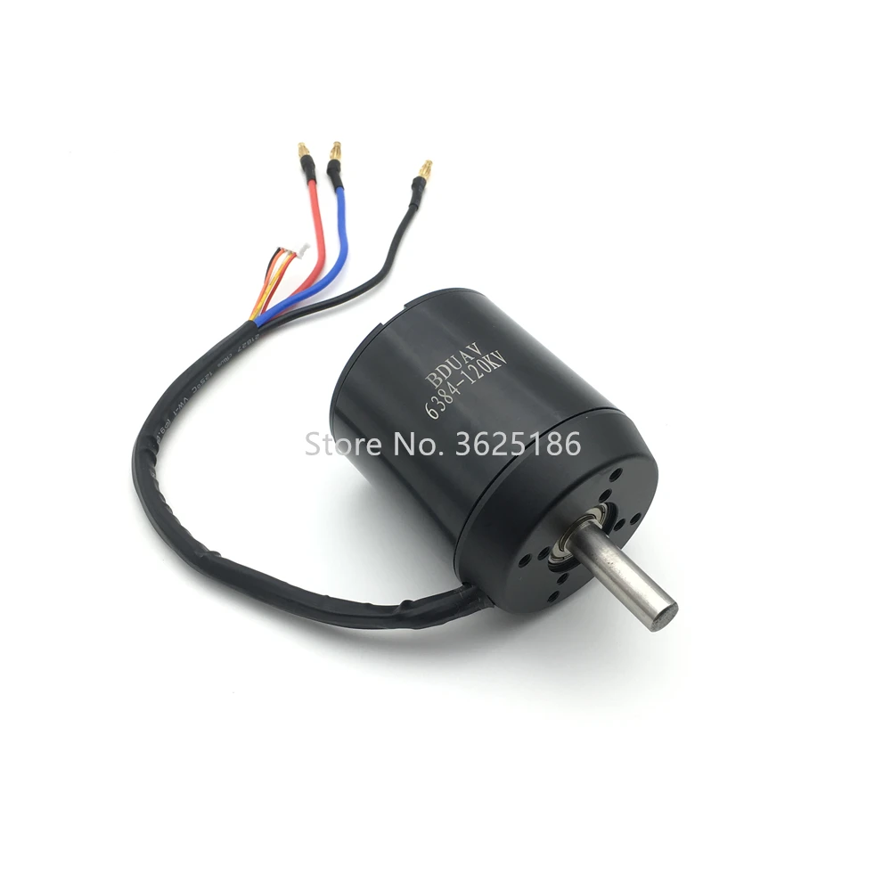6384 120KV BLDC Outrunner Brus - đánh giá và giá 6384 Brushless Motor Sensored