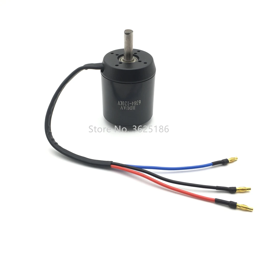 6384 120KV BLDC Outrunner Brus - đánh giá và giá 6384 Brushless Motor Sensored